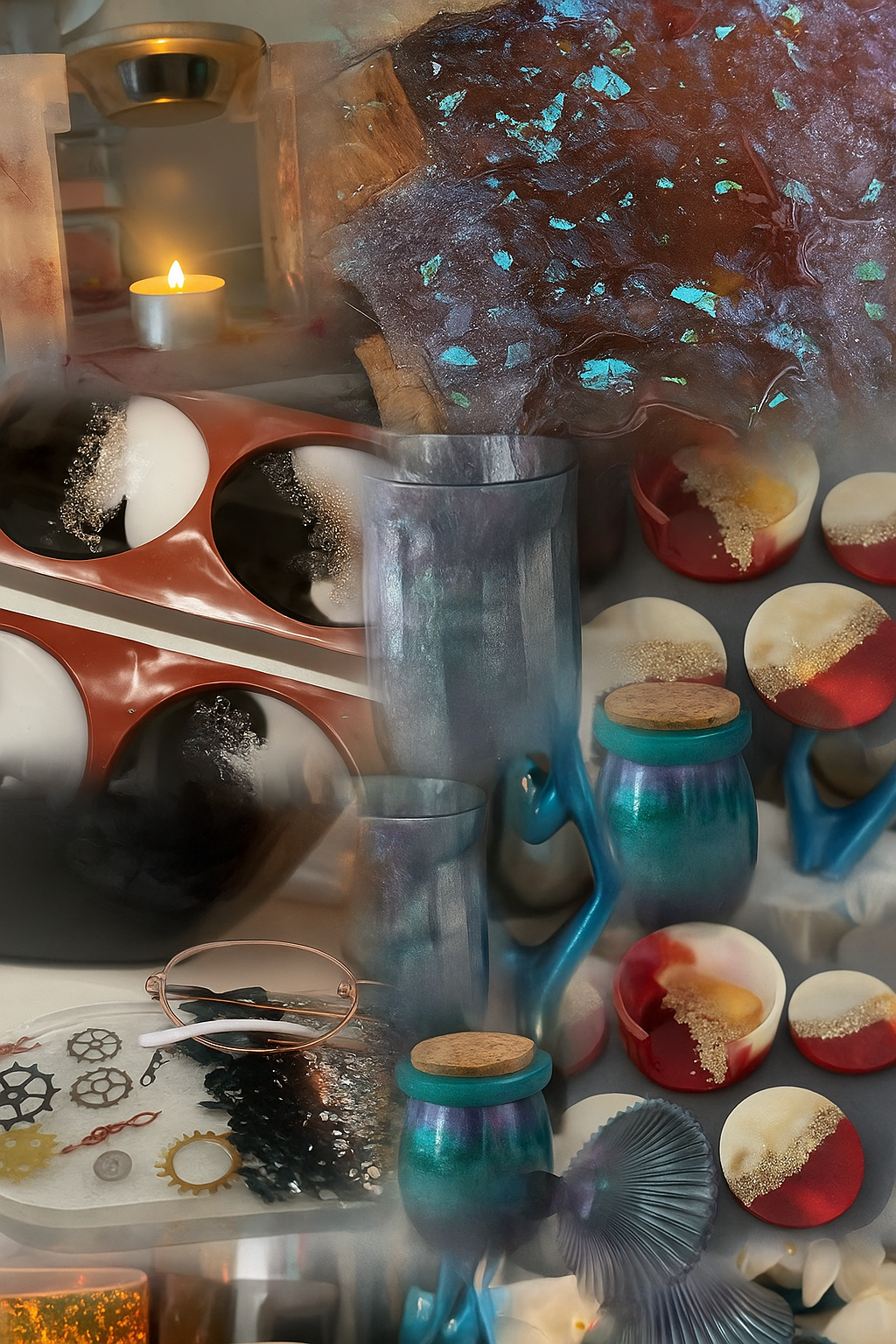 Handmade Resin Art & Accessories - Life in Loops