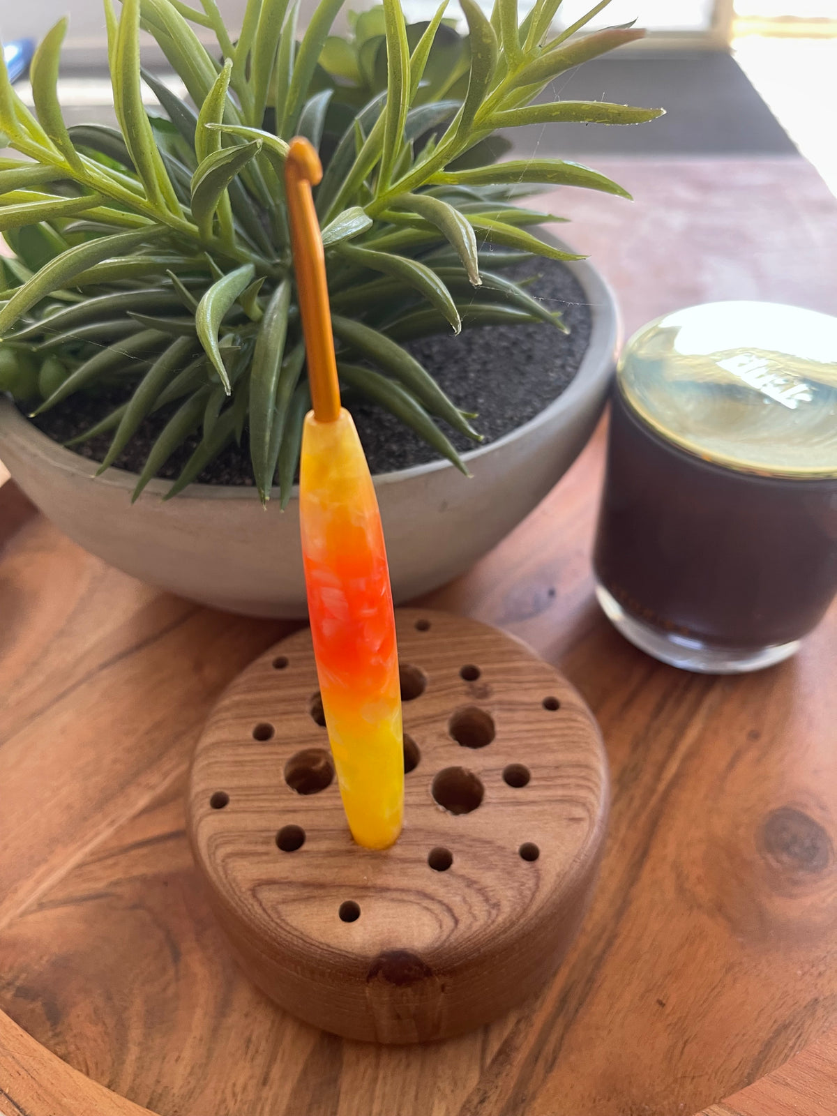 Mango Madness – 3.75mm Clover Soft Touch Crochet Hook