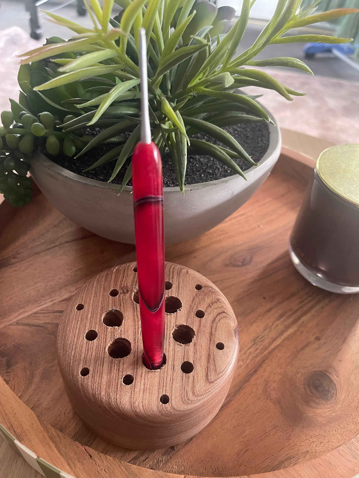 ❤️ Scarlett Scorned – 2.0mm Clover Amour Crochet Hook