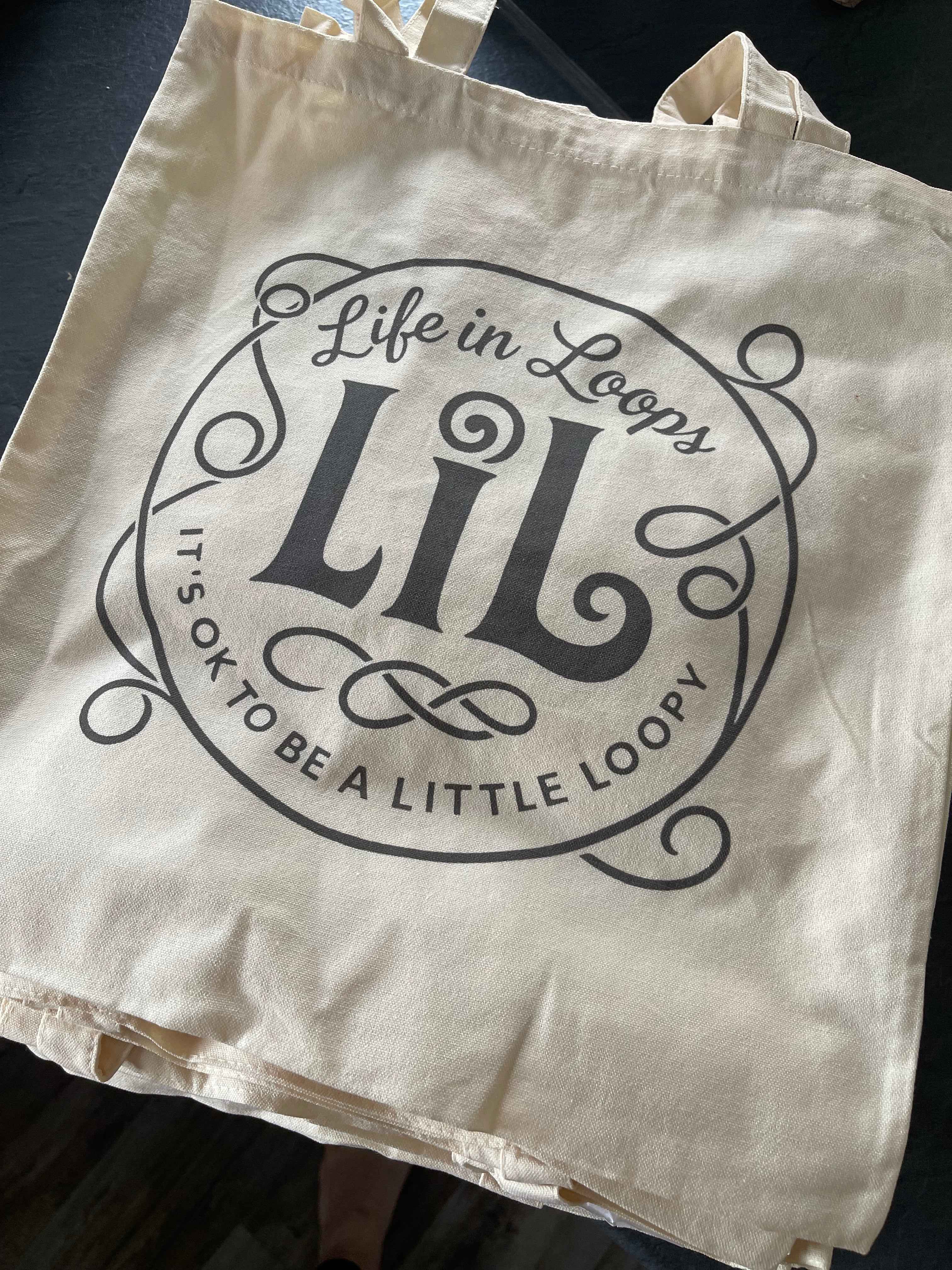 Life in Loops Tote Bag