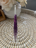 💜✨ Violet Stardust – 4.0mm Clover Amour Crochet Hook