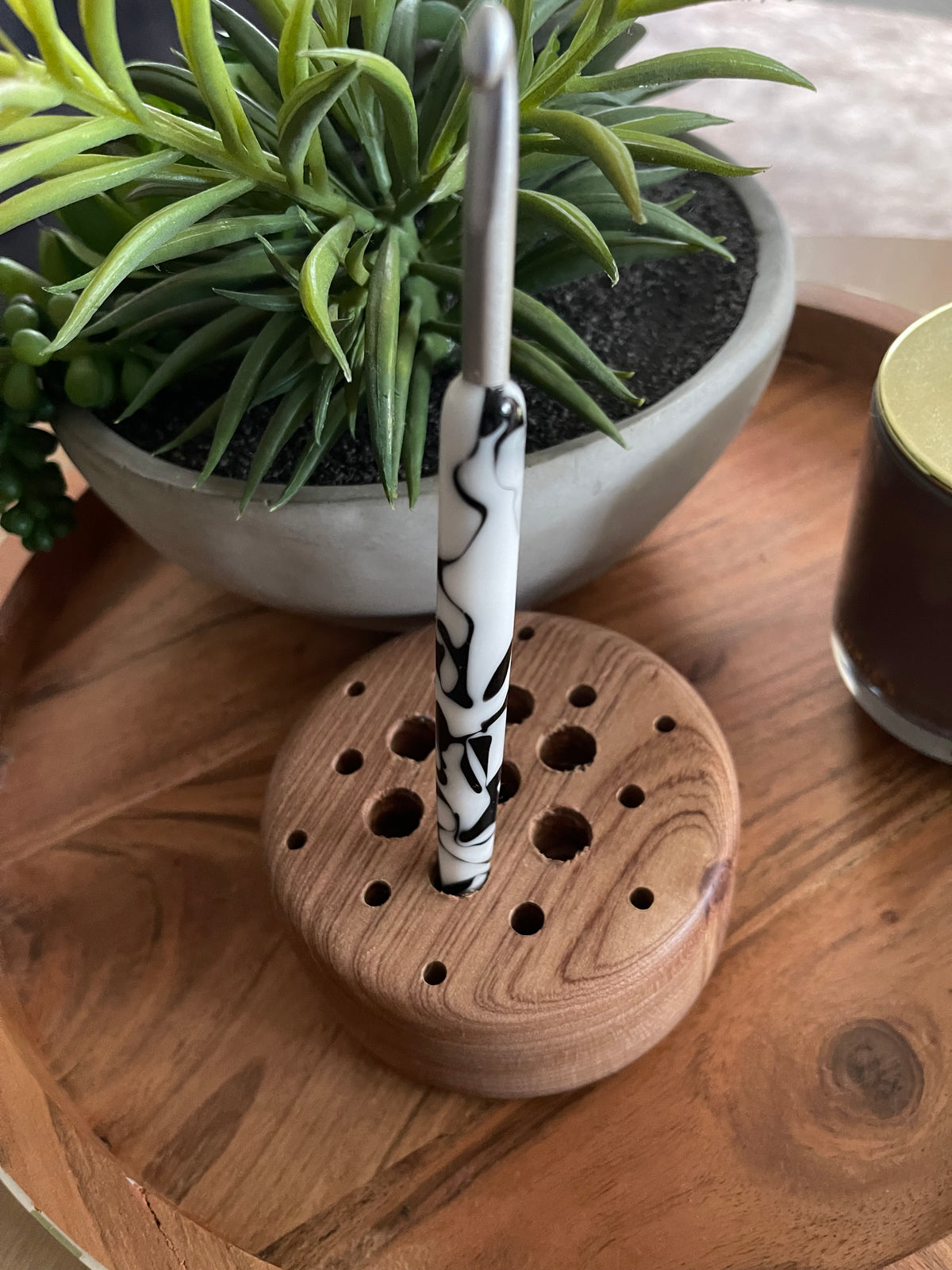 🌀 Chaos – 6.0mm Clover Soft Touch Crochet Hook