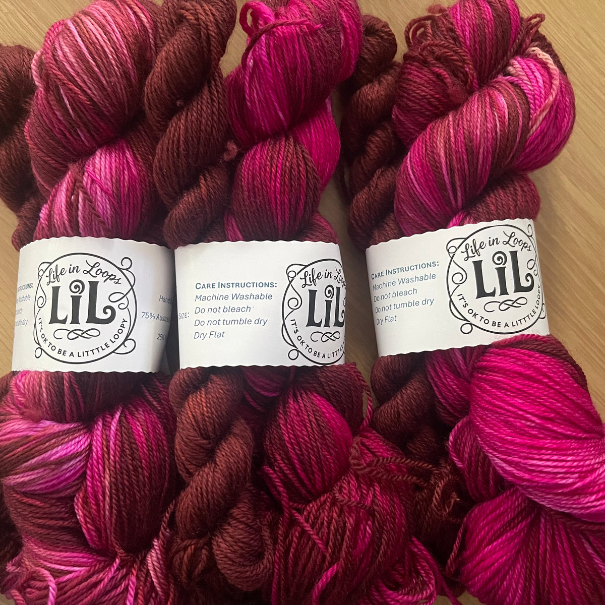 🍫💗 Turkish Delight – Hand-Dyed Sock Yarn Set