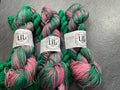 🍉 Minty Melon – Hand-Dyed Sock Yarn Set