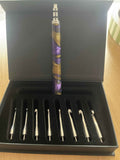 💜✨ Bronzed Amethyst – Interchangeable Crochet Hook Set