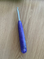 Purple Stardust – 4.5mm Clover Amour | Teardrop Handle