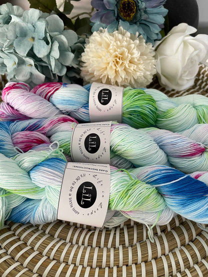 2025 Colour of the Month - Hand Dyed Cotton Yarn