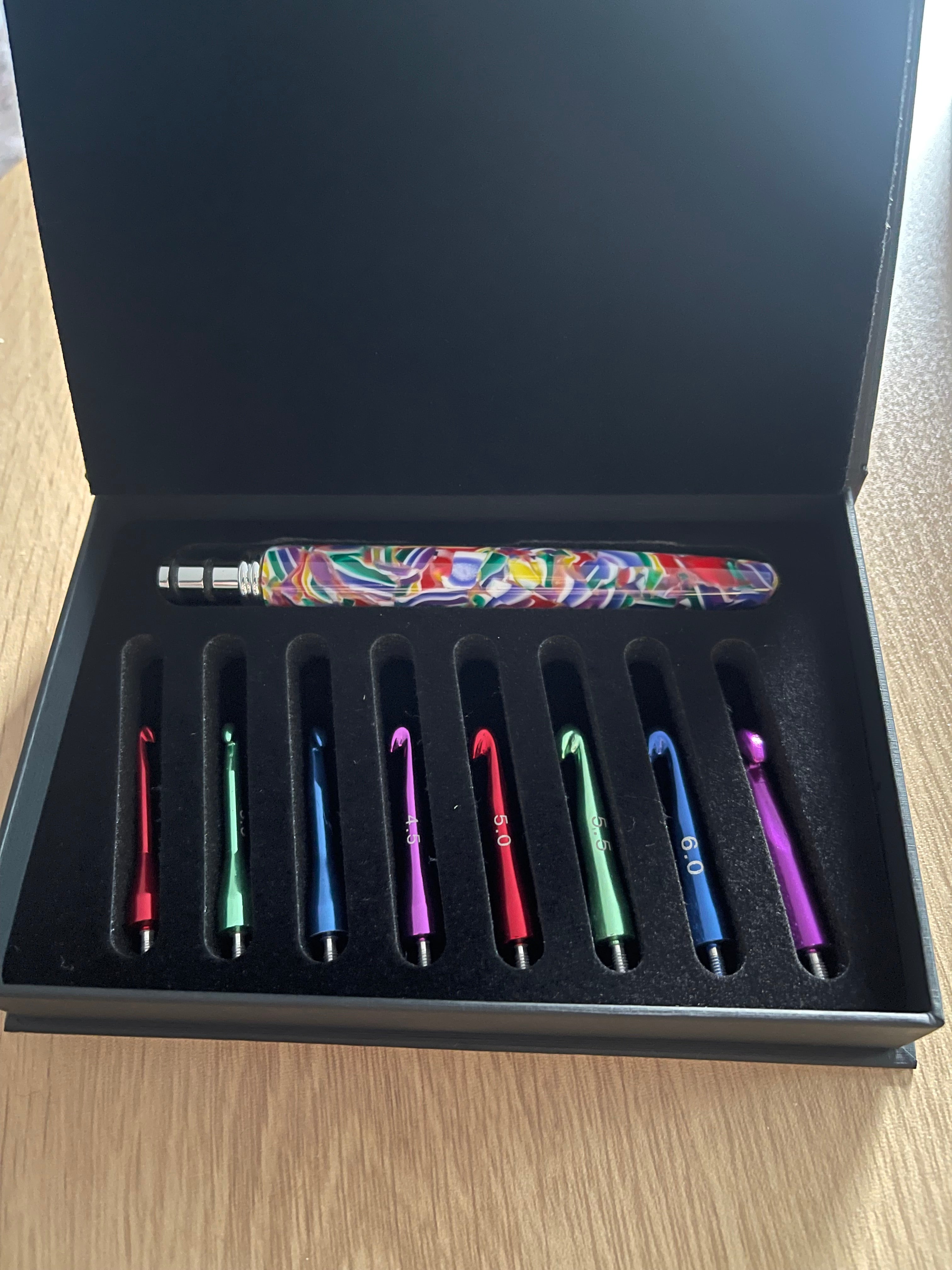🍭 Sugar Rush – Interchangeable Crochet Hook Set