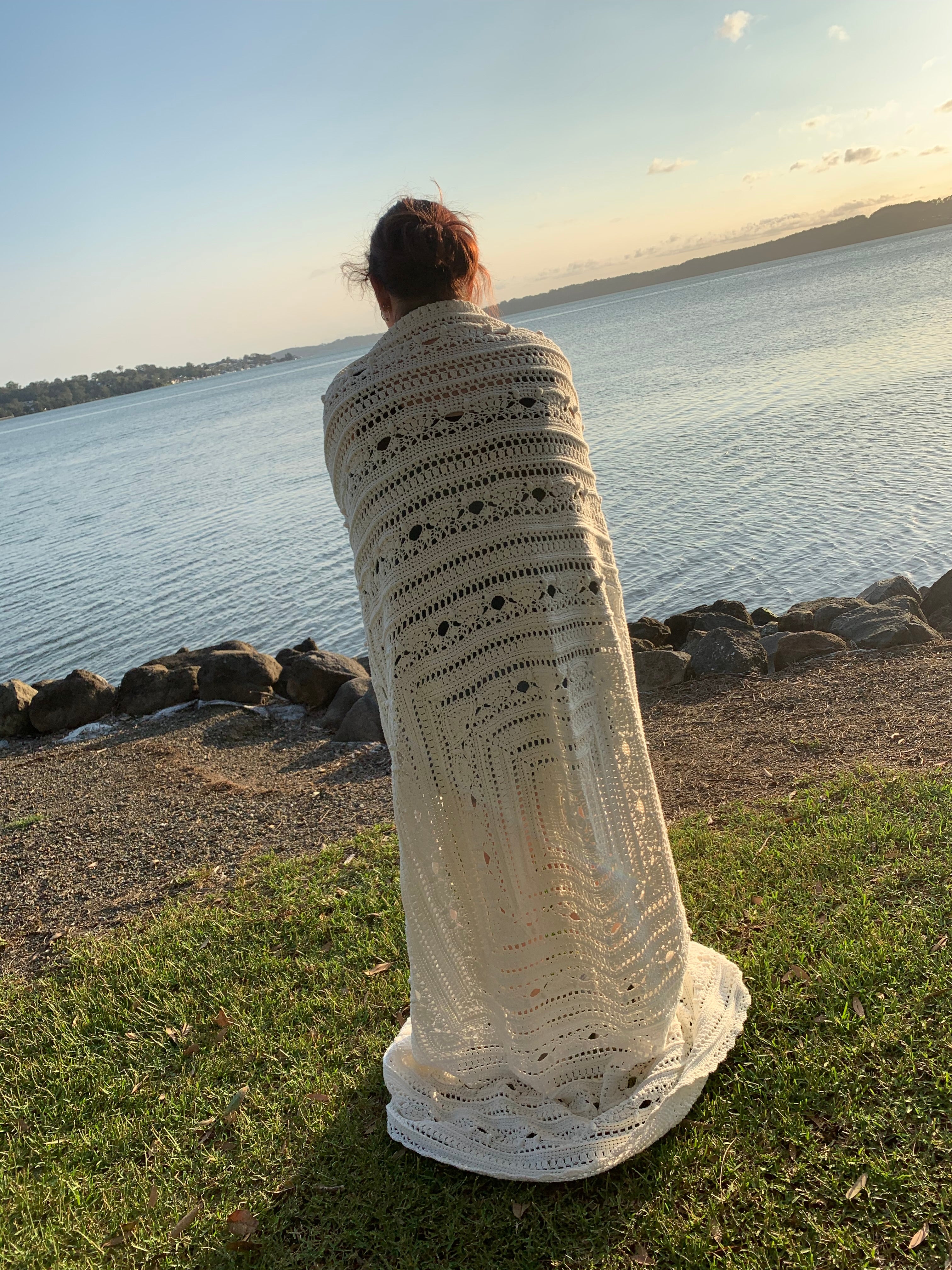 Heather 8 Ply Blanket Kit – Pattern + Yarn