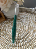 💚✨ Emerald Isle – 4.5mm Clover Amour Crochet Hook