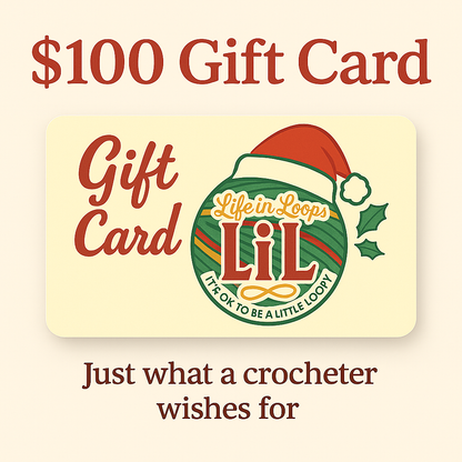 $100 Life in Loops Gift Card 🎁 - Life in Loops