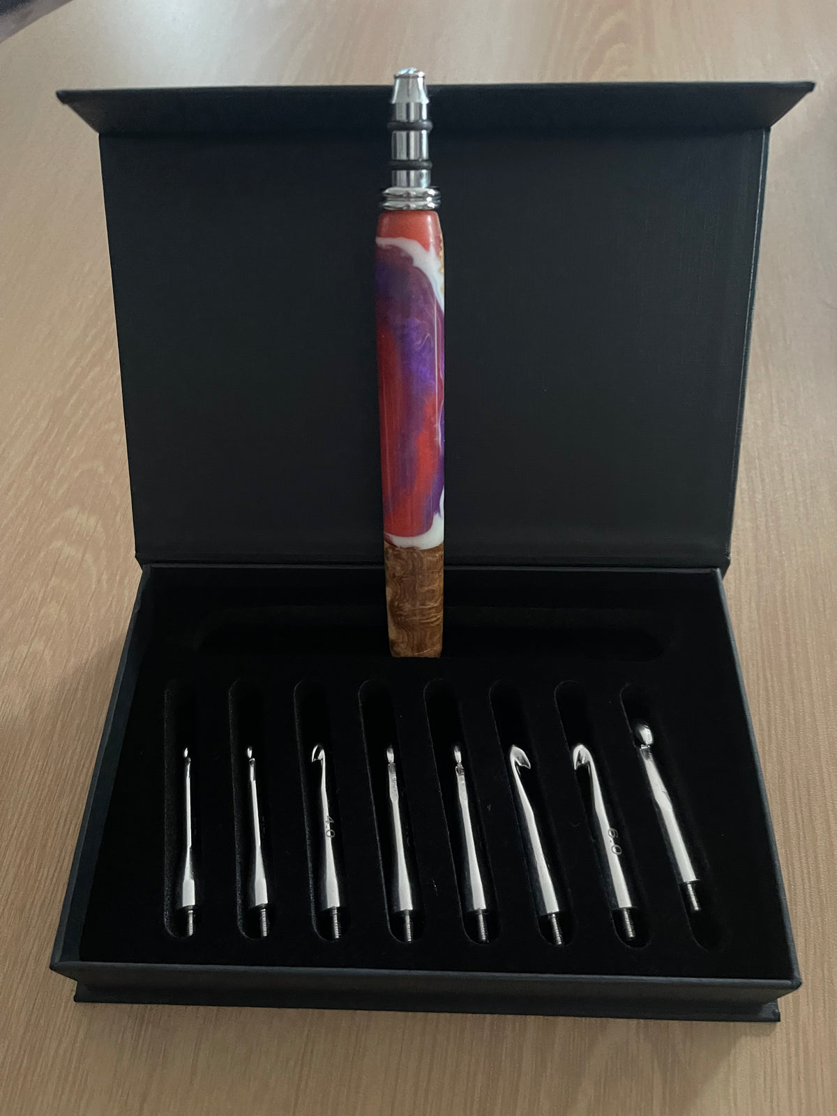 Pink Mixed Media – Interchangeable Crochet Hook Set