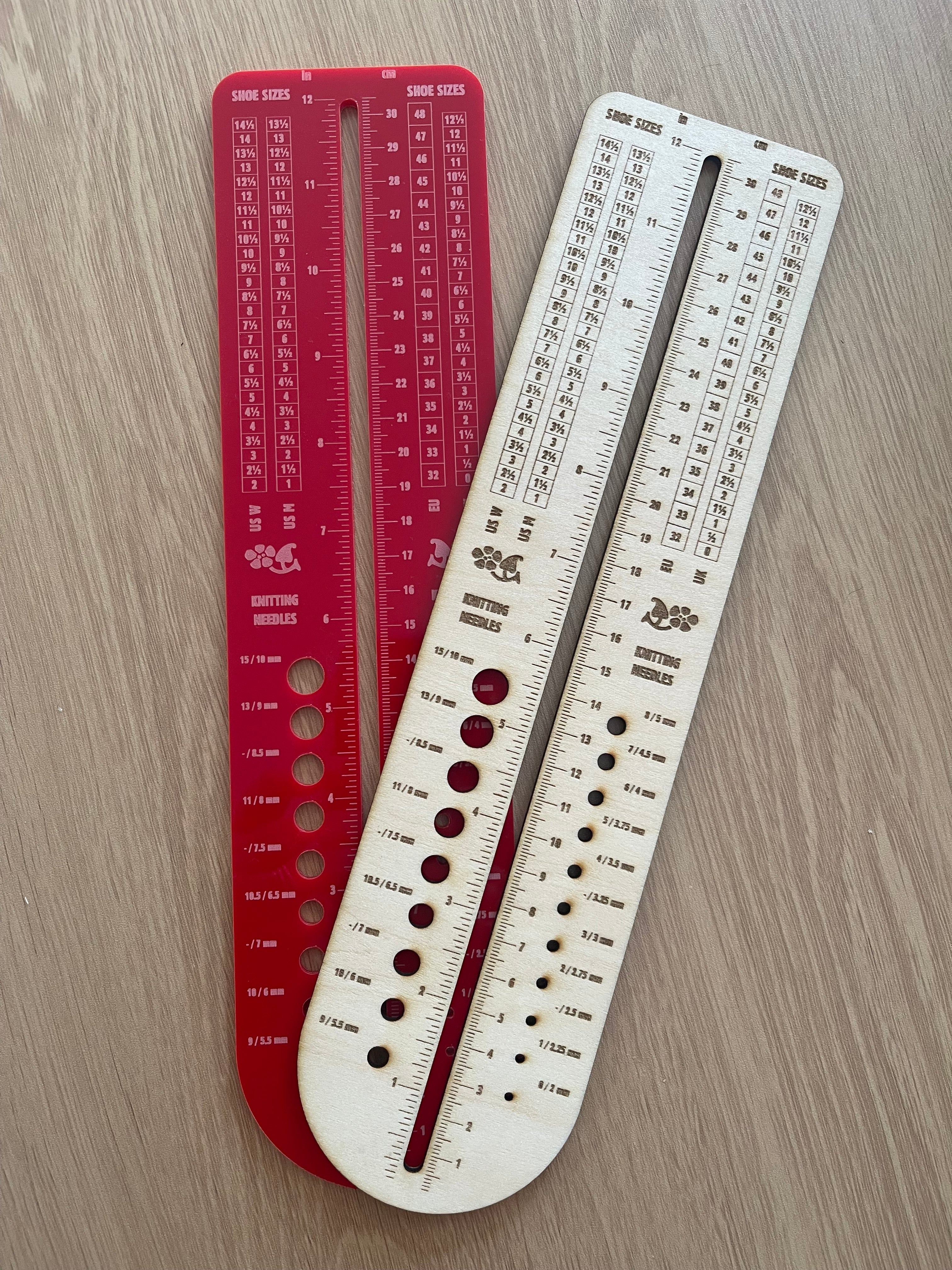 🧦 Life in Loops Sock Ruler