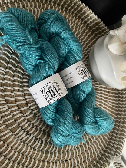 Hand Dyed Merino/Bamboo Blend