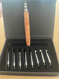 🌿 Figured Eucalypt – Interchangeable Crochet Hook Set