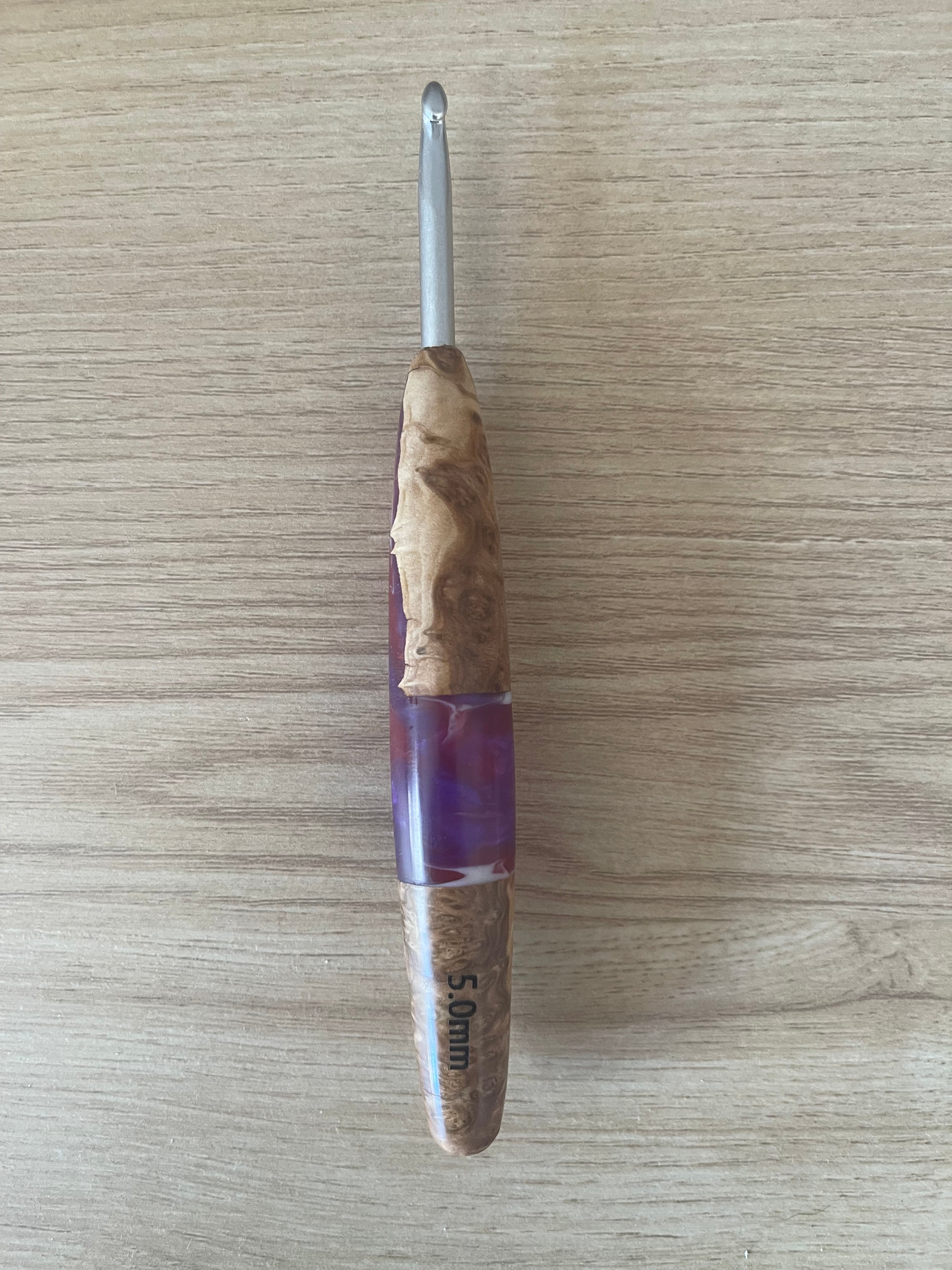 Mixed Media Crochet Hook