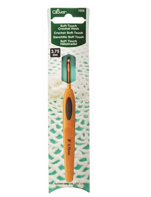 Clover Soft Touch Crochet Hook – Precision & Lightweight Comfort