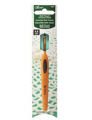 Clover Soft Touch Crochet Hook – Precision & Lightweight Comfort