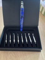 💙 Royal Blue – Interchangeable Crochet Hook Set