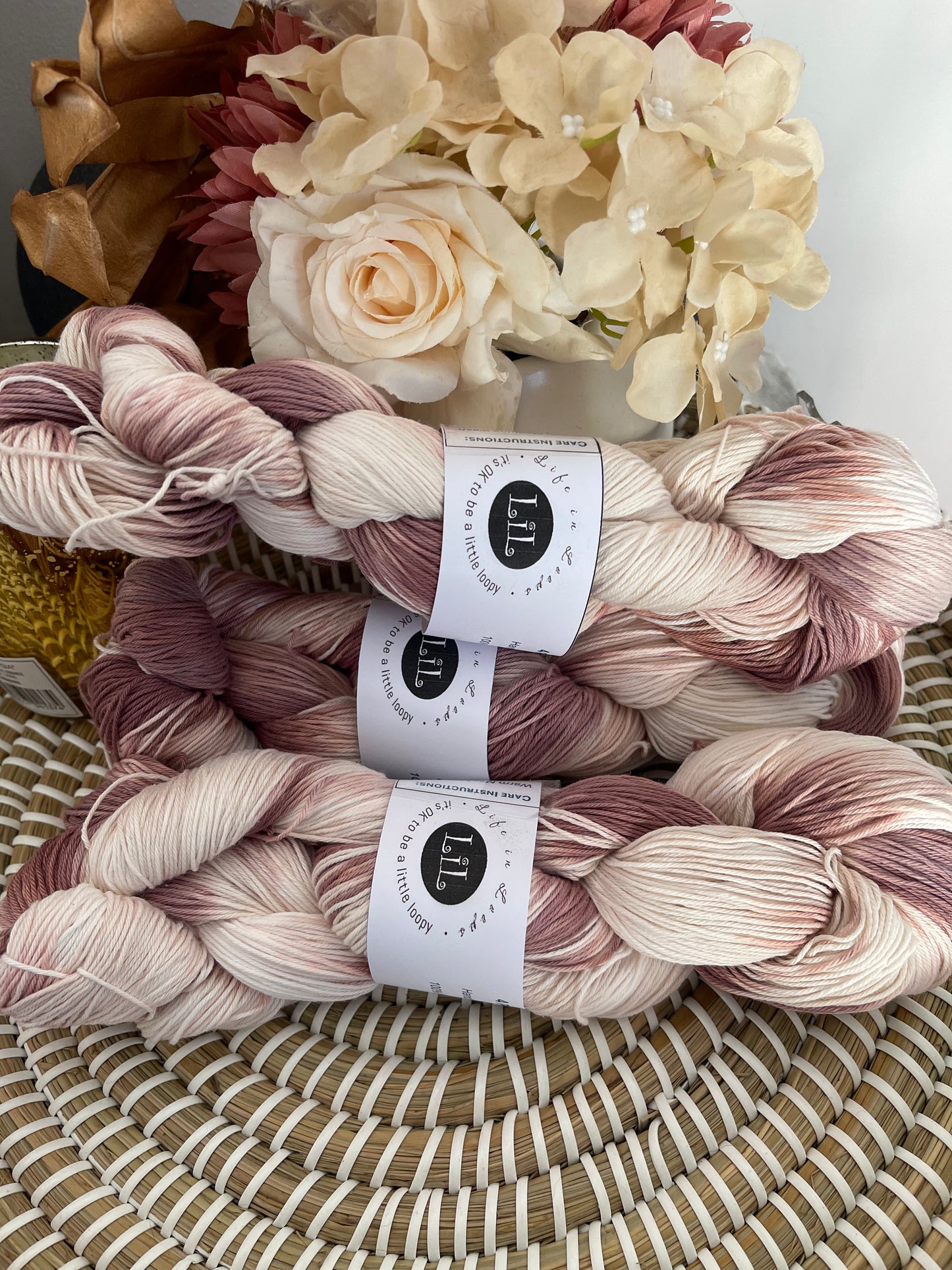 Hand Dyed Cotton Yarn - 100g Mix & Match