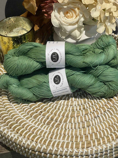 Australian Hand-Dyed Cotton Yarn - 100g Semi Tonal