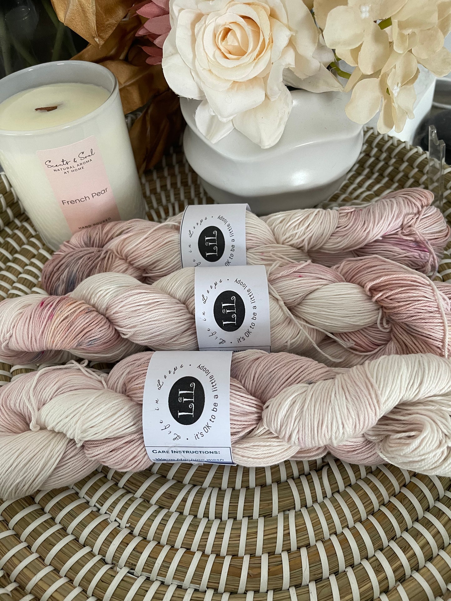 Hand Dyed Cotton Yarn - 100g Mix & Match