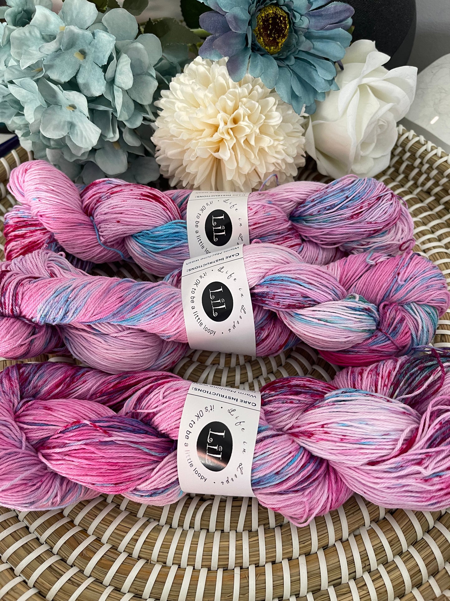 Hand Dyed Cotton Yarn - 100g Mix & Match