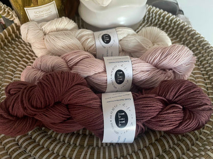 Australian Hand-Dyed Cotton Yarn Boxes