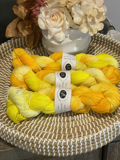 2025 Colour of the Month - Hand Dyed Cotton Yarn