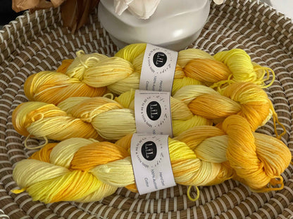 2025 Colour of the Month - Hand Dyed Cotton Yarn
