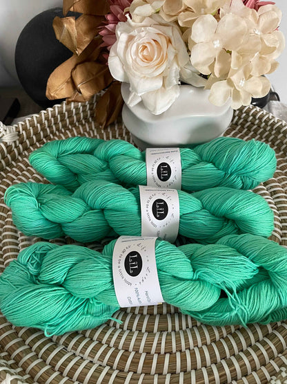 Australian Hand-Dyed Cotton Yarn - 100g Semi Tonal