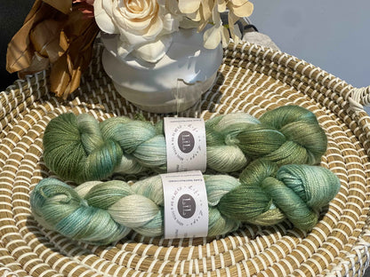 Hand Dyed Merino/Bamboo Blend