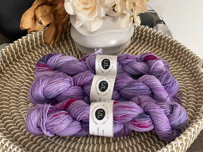 Hand Dyed Cotton Variegated Yarns 100g for Knitting and Crocheting Projects