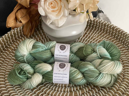 Hand Dyed Merino/Bamboo Blend