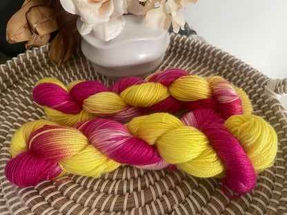 Hand Dyed Merino/Bamboo Blend