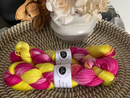 Hand Dyed Merino/Bamboo Blend