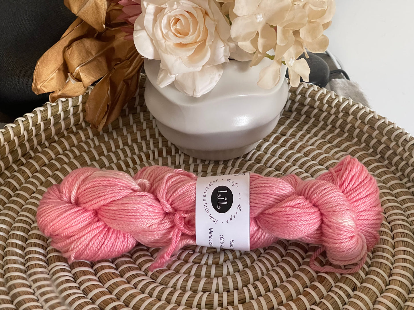 Hand Dyed Merino/Bamboo Blend
