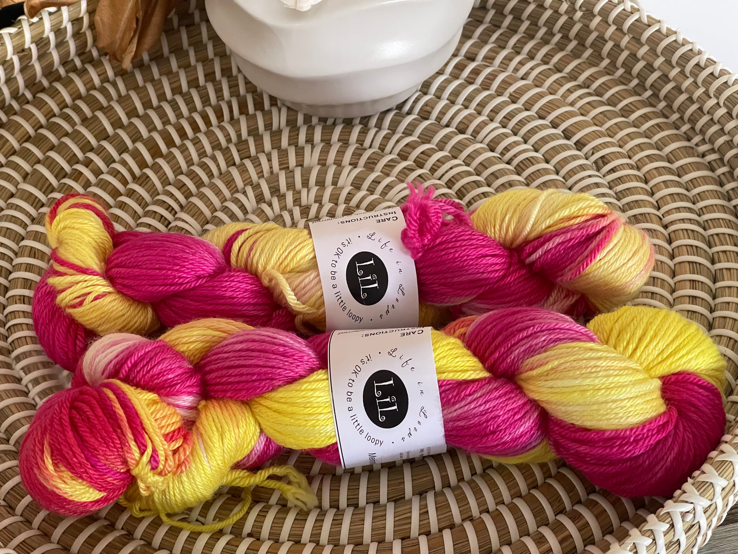 Hand Dyed Merino/Bamboo Blend