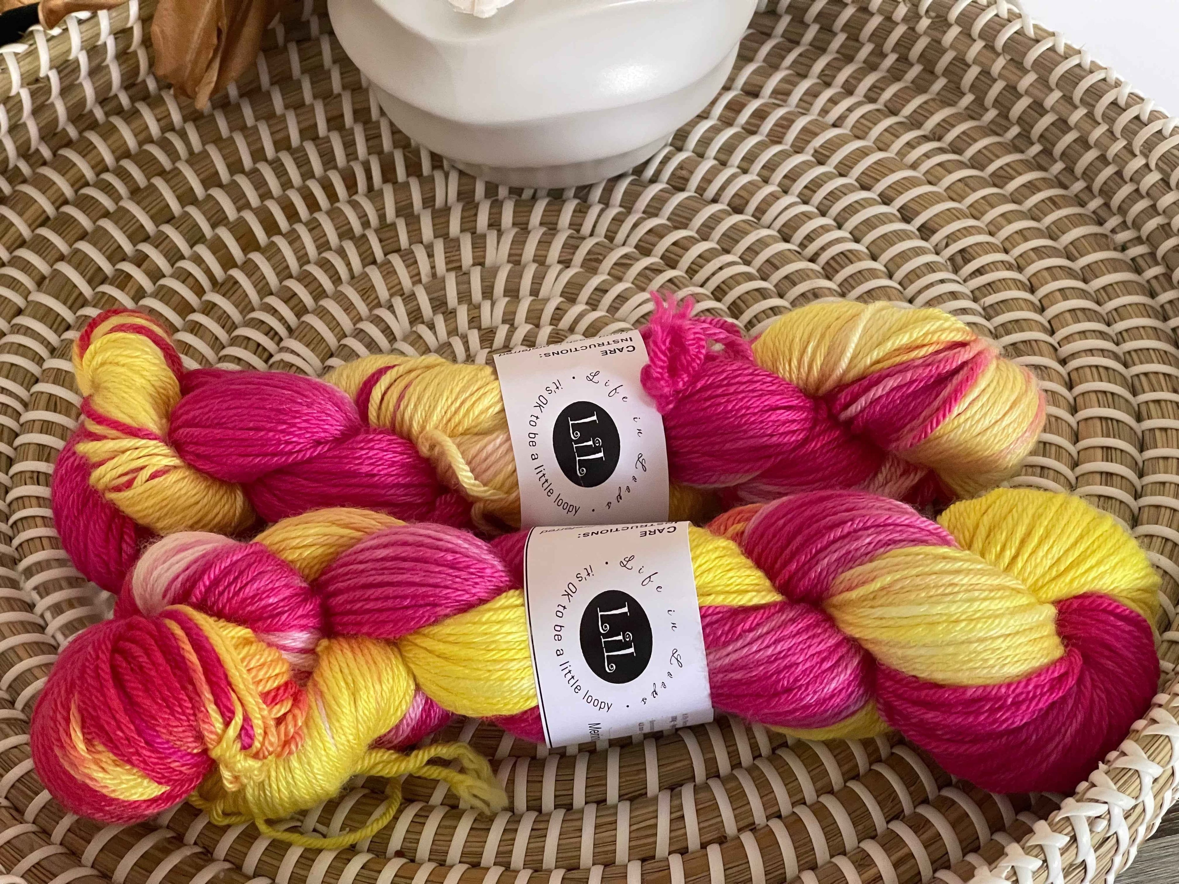 Frangipani – Hand-Dyed Yarn 🌺