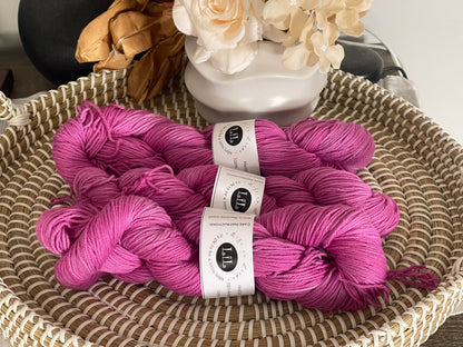 Australian Hand-Dyed Cotton Yarn - 100g Semi Tonal