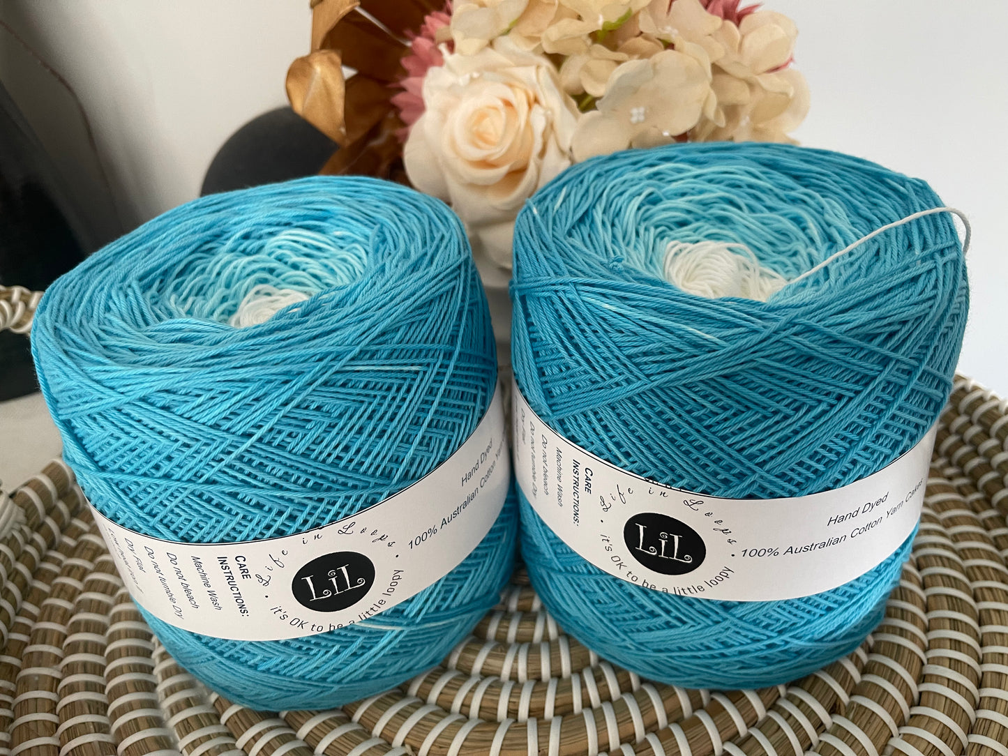 2025 FibreFest Release - Hand Dyed Cotton Yarn - Yarn Cakes