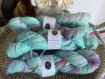 2025 Colour of the Month - Hand Dyed Cotton Yarn