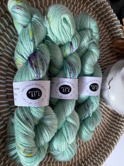 Hand Dyed Merino/Bamboo Blend