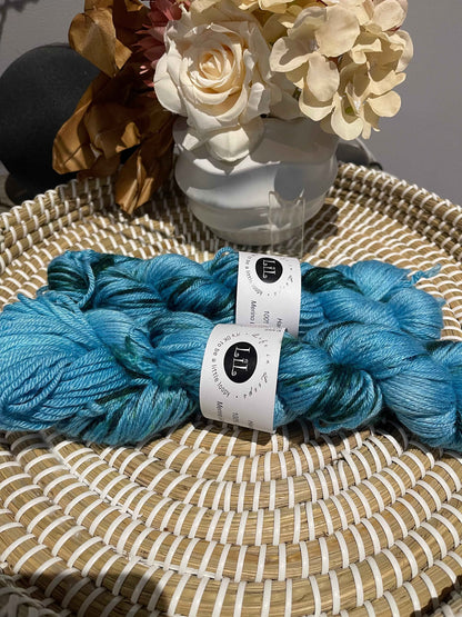 Hand Dyed Merino/Bamboo Blend