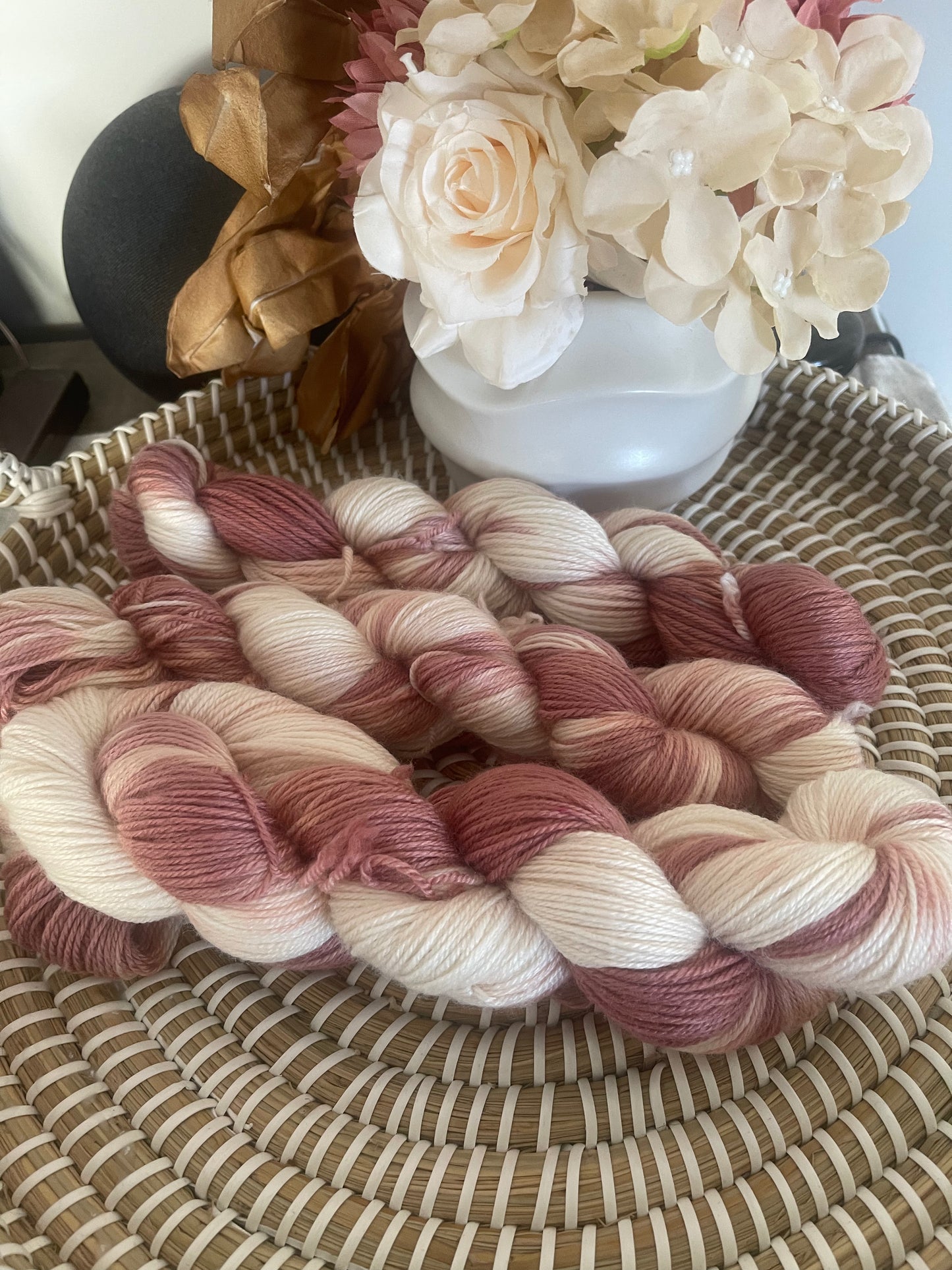 Hand Dyed Merino/Bamboo Blend