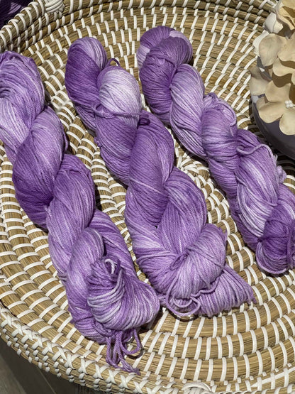 2025 Colour of the Month - Hand Dyed Cotton Yarn