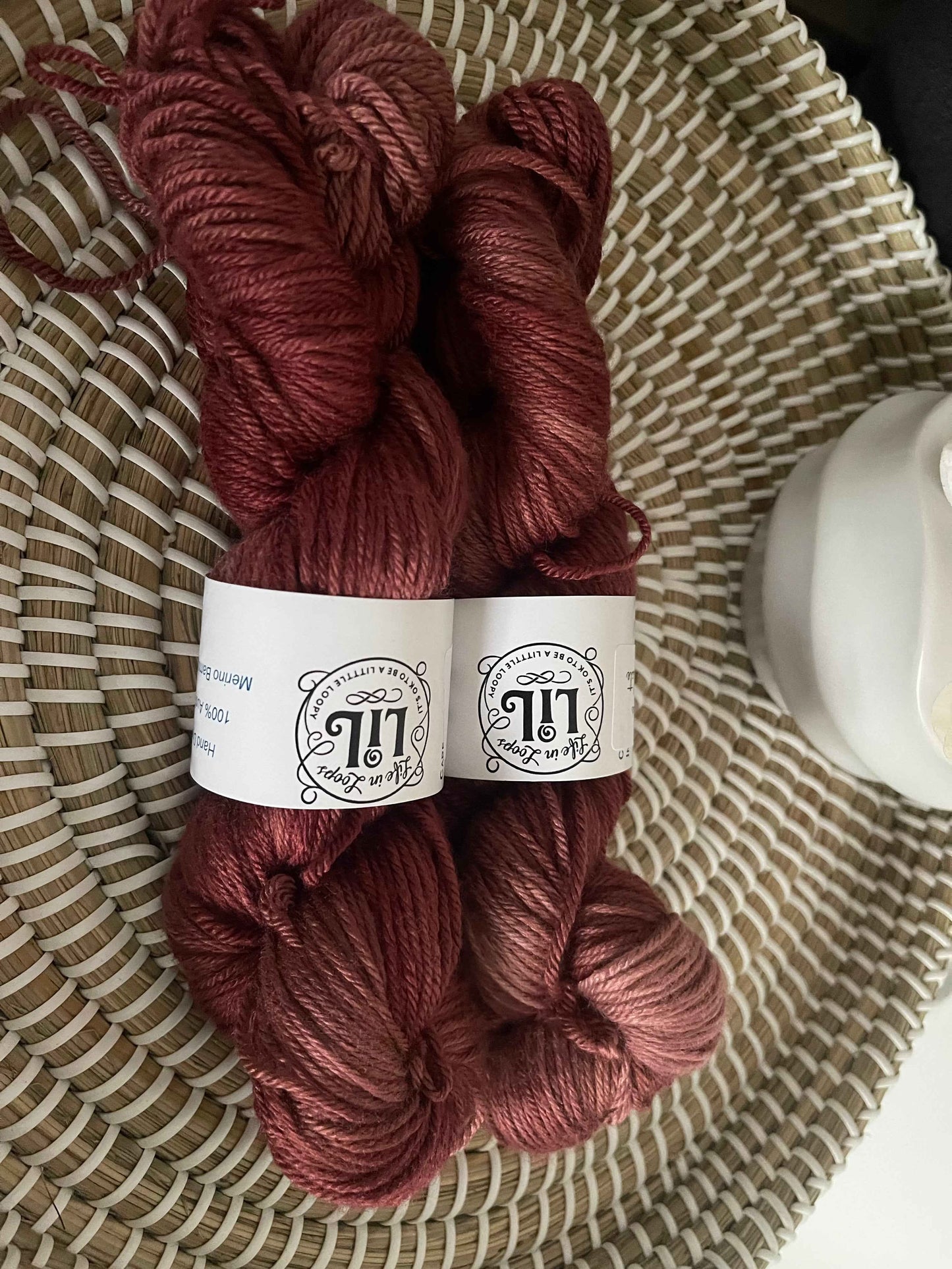Hand Dyed Merino/Bamboo Blend