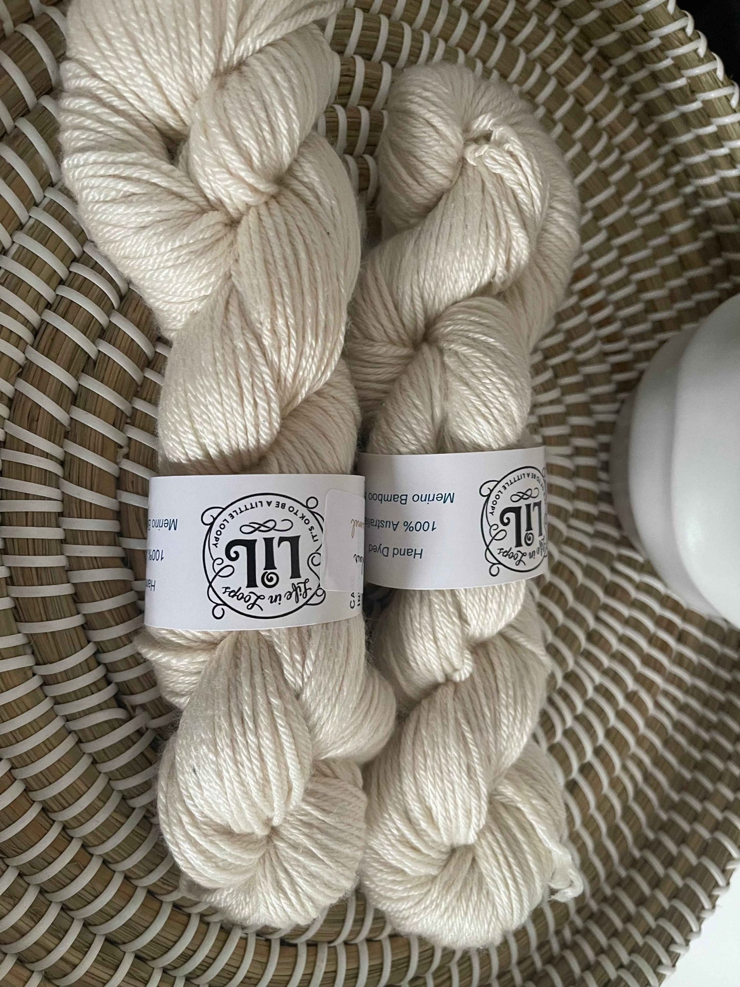 Hand Dyed Merino/Bamboo Blend