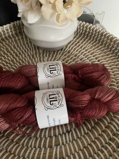 Hand Dyed Merino/Bamboo Blend