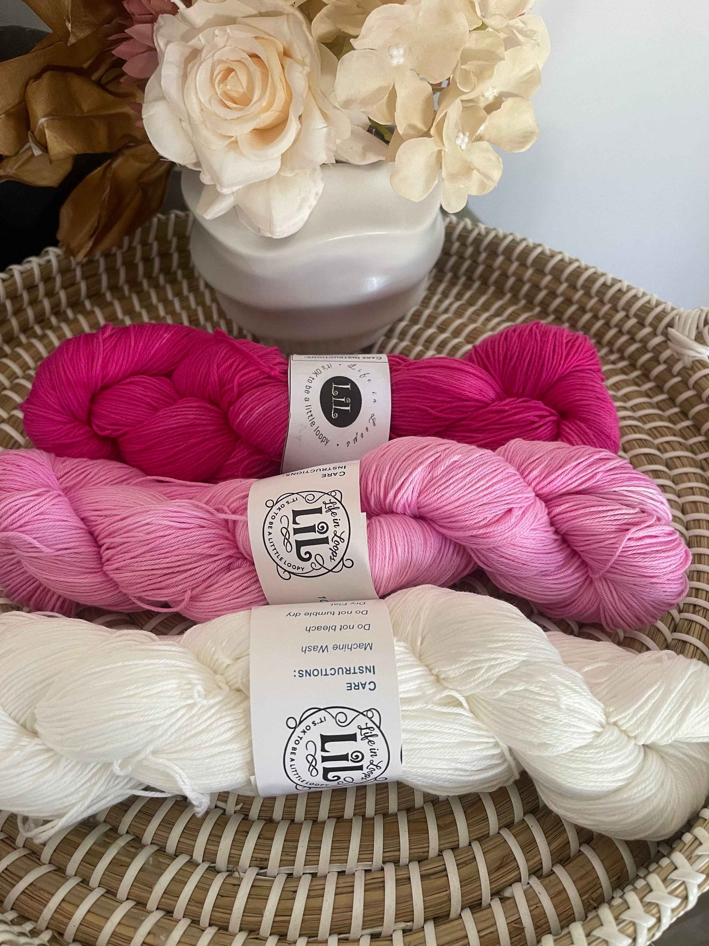 Australian Hand-Dyed Cotton Yarn Boxes - Ombré